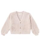 Пушистый кардиган Rylee + Cru, Blush - фото