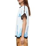 Футболка Pixel Collection женская белая Loewe - фото 4