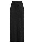 Юбка макси Kontatto, черный - фото
