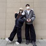 Пуховик Women's NEVER RULE, темно-синий - фото 7