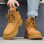 Мужские ботинки Cahhrrn X Martin Boot Men Beige Zuwudong - фото 12