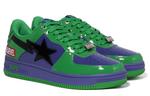 Кроссовки A Bathing Ape x Marvel Bape sta 'Hulk', зеленый - фото 3