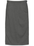 REMAIN костюмная юбка миди, серый - фото