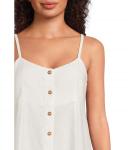 Платье Sanctuary Wilder Linen Dress, Bleached White - фото 4