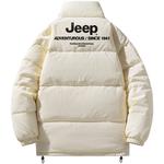 Пуховик Unisex Jeep, черный белый - фото 9