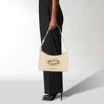 Сумка через плечо Love Moschino Script, бежевый - фото 2