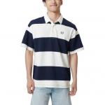 Мужская поло GAP, черный - фото 5