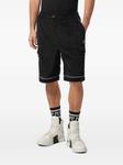 Шорты с монограммным узором Philipp Plein, черный - фото 3
