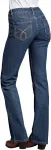 Plus Size Stretch Mid-Rise Bootcut Jeans ellos - фото