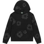 Хлопковый худи с капюшоном Denim Tears, черный - фото