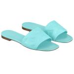 Шлепанцы Louis Vuitton Revival женские, зеленый - фото 3