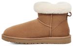 Ботинки зимние UGG WMNS Classic Mini Heritage Fluff, коричневый - фото 2