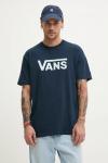 Футболка из хлопка Vans, темно-синий - фото 2