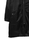 Пальто с капюшоном Rick Owens Drkshdw, черный - фото 3