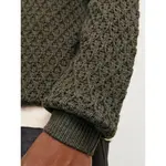 Свитер Jack & Jones North half zip, зеленый - фото 4