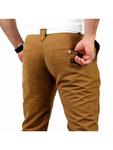 Брюки чинос RESLAD Chino Basic, коричневый - фото 4
