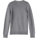 Кардиган для девочек 2-16 лет из хлопка и модала на пуговицах для школьной формы Lands' End, Classic Navy - фото 2