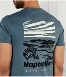 Футболка s-vignoni Relaxed fit Napapijri, серый - фото 4