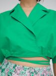 Блузка EDITED Ira, зеленый - фото 4