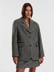 Длинный блейзер EDITED Blazer Shannen, черный/белый - фото 2