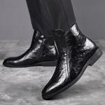 Черные мужские полусапожки Romon - фото 6