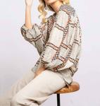 Блузка Roxy цвета Dulce De Tequila Eva Franco, Dulce De Tequila - фото 3