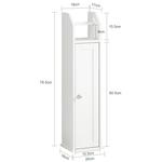 Держатель для туалетной бумаги Sobuy, белый - фото 4