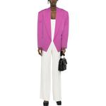 Valentino Женские белые повседневные брюки - фото 4