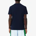 Футболка с принтом LACOSTE, синий - фото 5