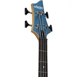 Бас-гитара Schecter C-4 Deluxe, сатиновый металлический светло-голубой - фото 4
