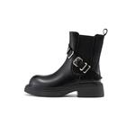 AOKANG Ботильоны женские 4,5 см, черные - фото