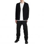 Свитер мужской черный Stone Island, черный - фото 5