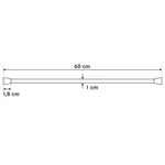 Держатель штор GLORIA Gerster, Dunkelgrau/meliert - фото 2