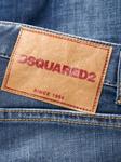 Dsquared2 укороченные джинсы с эффектом потертости, синий - фото 5