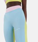 Леггинсы с высокой талией Palm Angels, Blue Multi - фото 4