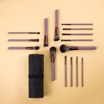 Набор из 15 кистей Smoke Purple Jade Series Eigshow, Eigshow Beauty - фото 2