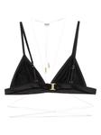 Верх бикини с треугольными чашечками Glow Maison Close, черный - фото 2