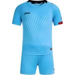 Футболка с шортами для футбола Joma, белая - фото 8