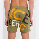 Купальные шорты стандартного кроя Iceberg, зеленый - фото 2