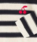 Хлопковый свитер Эрени Bonpoint, Rayures Marine - фото 2