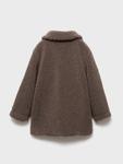 Пальто MANGO KIDS, шоколадный - фото 2