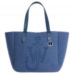 JW Anderson Сумка-шоппер с вышитым логотипом - фото