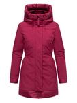 Зимнее пальто Winter Princess 14 в цвете Berry Wine Navahoo - фото