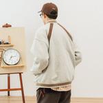 Бейсбольная куртка унисекс 714STREET, Черный - фото 20