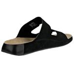 Шлепанцы мужские черные Ecco - фото 4