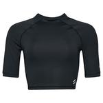 Футболка Superdry Run 3/4 Tight Crop, черный - фото 3