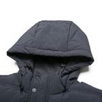 LINING Пуховики Unisex черный с белым логотипом - фото 6