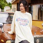 Футболка унисекс WAITINGWAVE, абрикос - фото 11