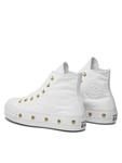 Тканевые кроссовки Chuck Taylor All Star Lift Platform Star Studded A06787C Converse, белый - фото 3