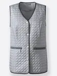 Классический стеганый жилет Classic, серый - фото 4